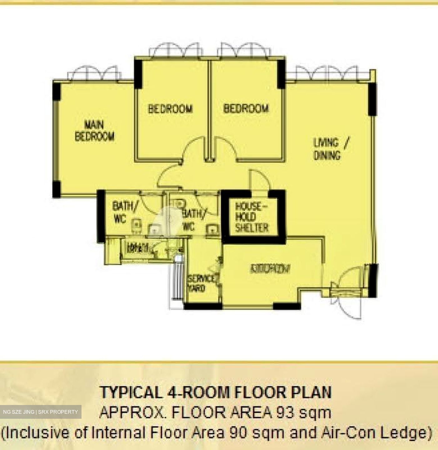 Blk 487C Sunshine Gardens (Choa Chu Kang), HDB 4 Rooms #620190021
